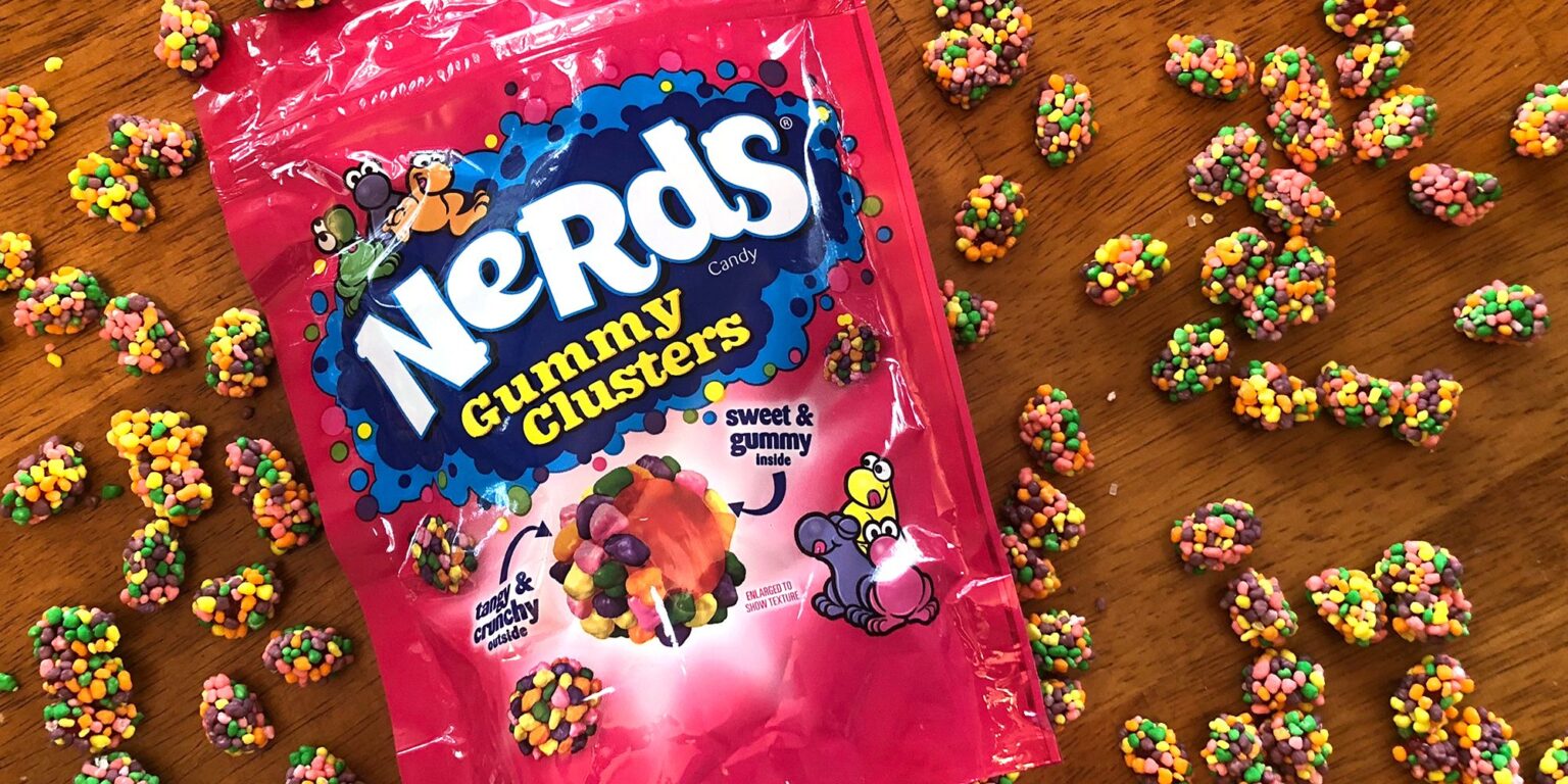 Nerd Rope Bites and Medicated Nerds Gummy Clusters